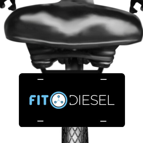 Printed - Rectangle 1/4" Thick Premium Mousepad - Bike Plate - Custom Full Color Printed Thumbnail