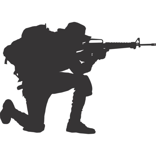 Soldier Silhouette 9 Thumbnail