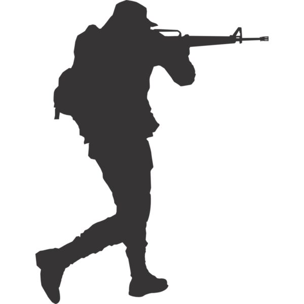 Soldier Silhouette 10 Thumbnail