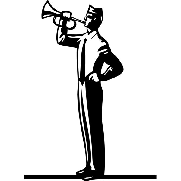 Man Playing Trumpet 2 Thumbnail