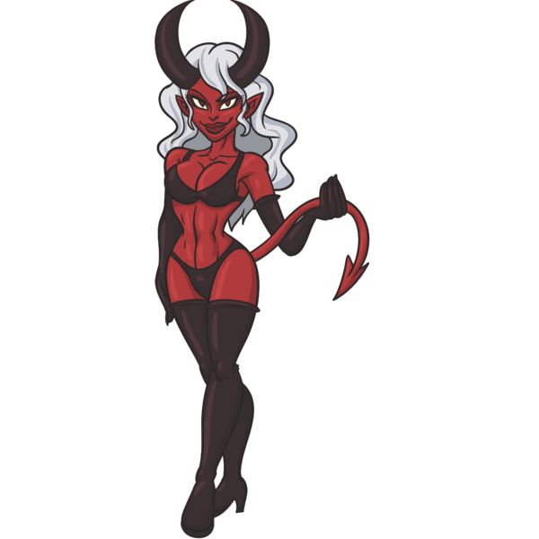 Cartoon Woman Demon 1 Thumbnail