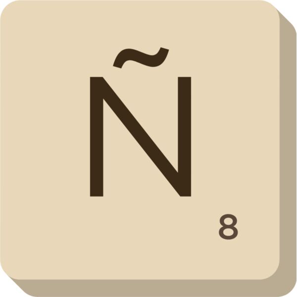 Scrabble N Spanish Accent 1 Thumbnail