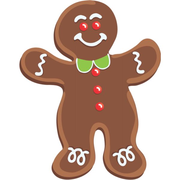 Christmas Gingerbread Man Cookie 1 Thumbnail