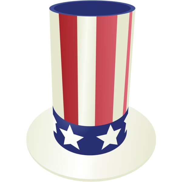USA America Uncle Sam Hat 4 Thumbnail