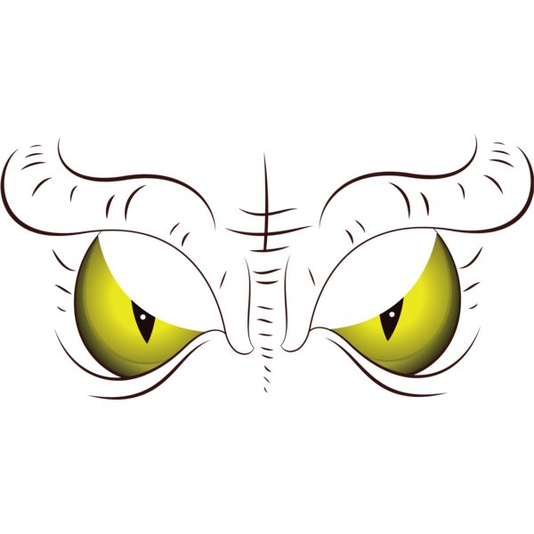 Cartoon Tiger Cat Eyes 1 Thumbnail