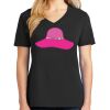 Ladies Core Cotton V-Neck Tee Thumbnail