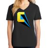 Ladies Core Cotton V-Neck Tee Thumbnail