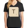 Ladies Core Cotton V-Neck Tee Thumbnail