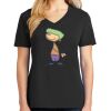 Ladies Core Cotton V-Neck Tee Thumbnail