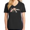 Ladies Core Cotton V-Neck Tee Thumbnail
